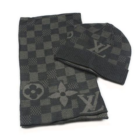 louis vuitton mens hat and scarf|louis vuitton scarf men price.